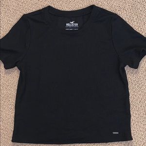 Plain black T shirt